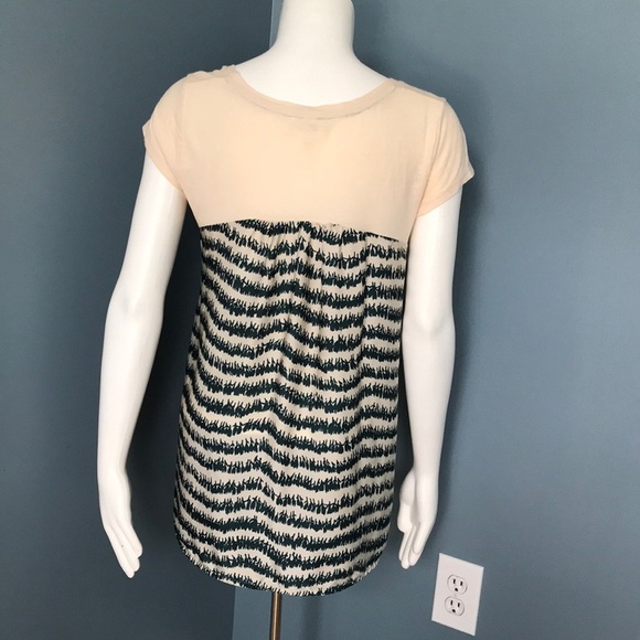 ANTHROPOLOGIE Deletta Unexpected Artiste Shirt - Picture 2 of 5